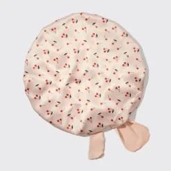 Outlet Adjustable Oversized Satin Bonnet Cherry Print Hair Growth|Curly & Coily Accessories