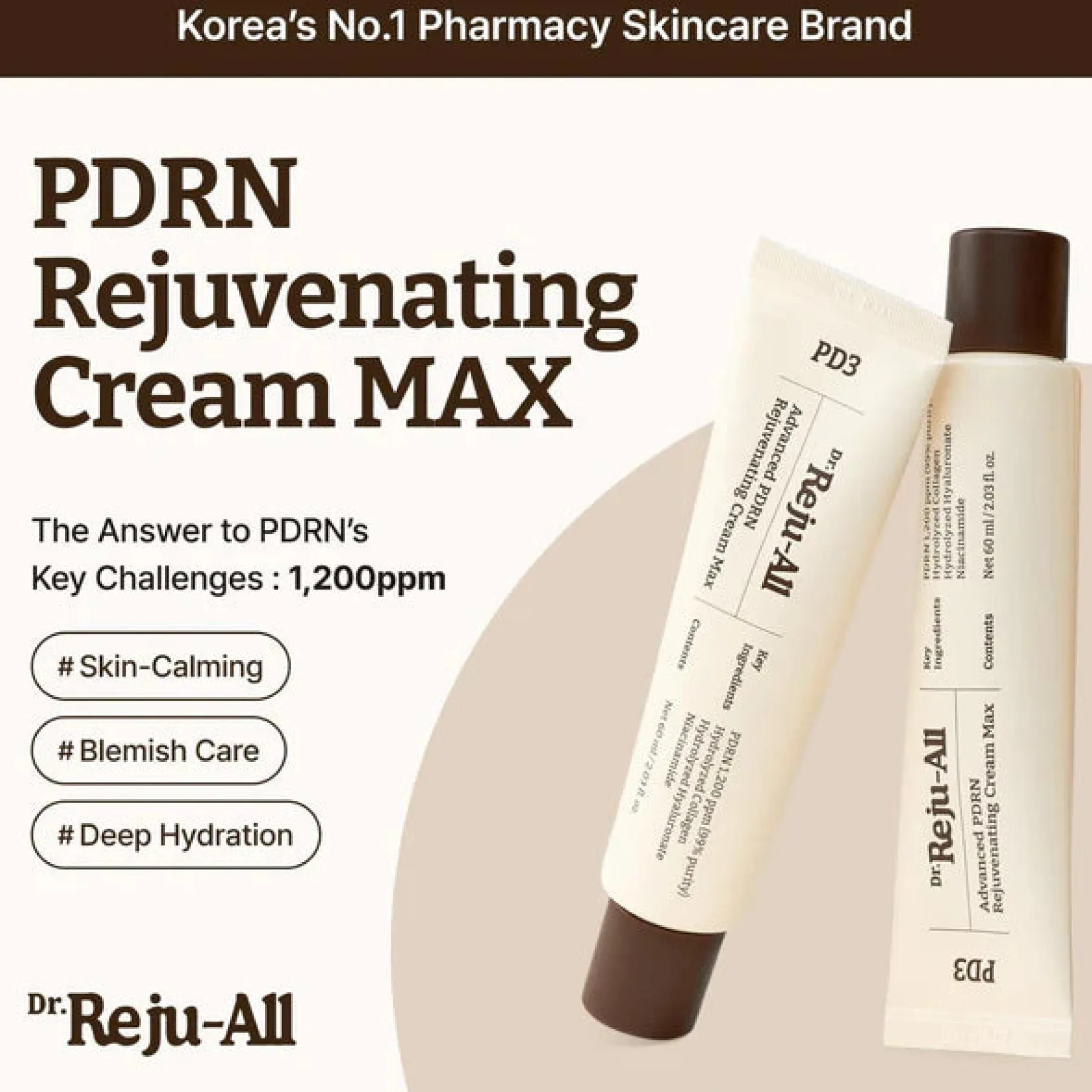 Outlet Advanced PDRN Rejuvenating Cream Feuchtigkeitscremes|Hauptzutat