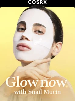 New Advanced Snail Mucin Glass Glow Hydrogel Mask 3-Pack Hauptzutat|Gesichtsmasken