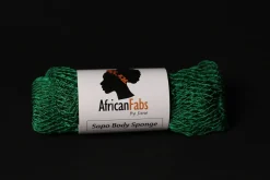 African Net Sponge Sapo Army Green Everything Shower