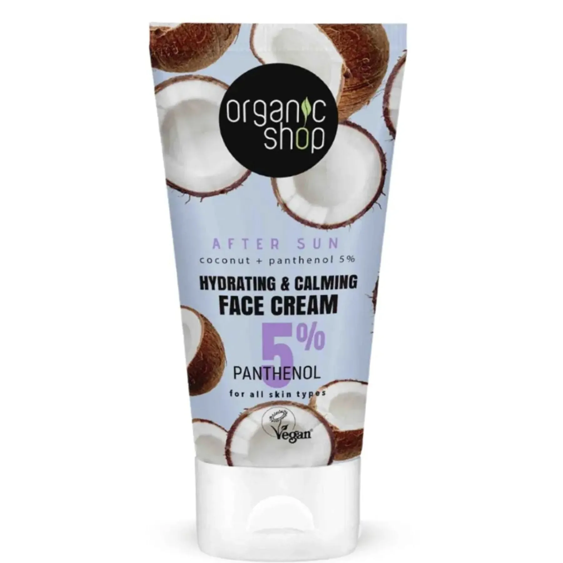 Clearance After Sun Hydrating & Calming Face Cream Vegan Tanning|Hauptzutat
