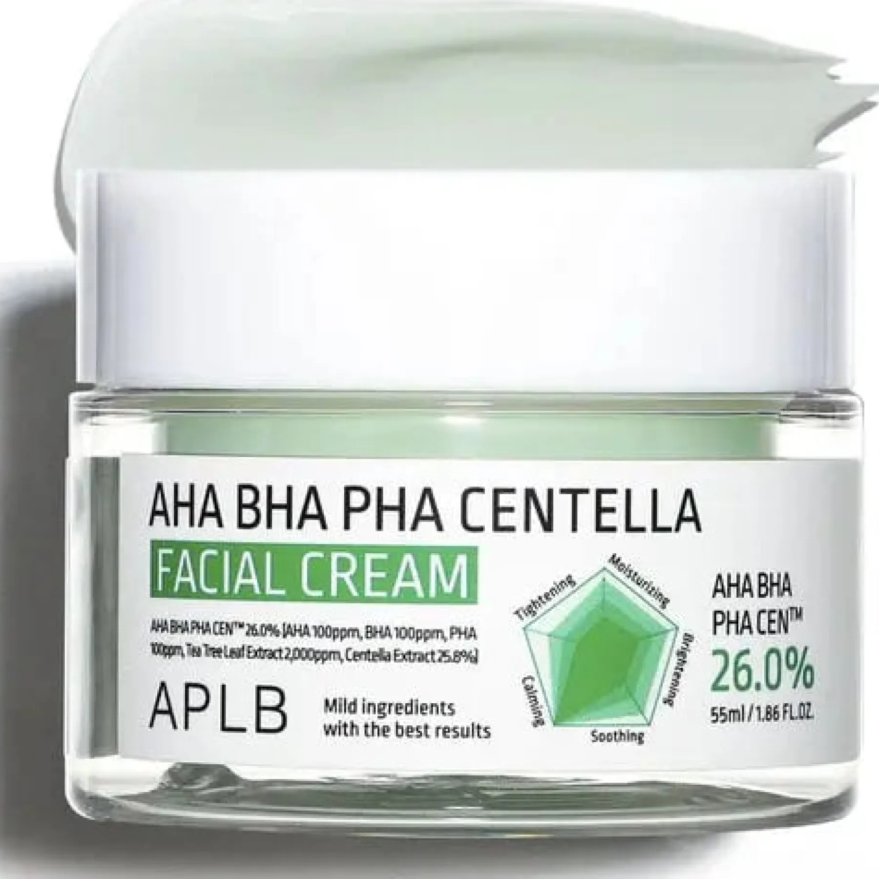 AHA BHA PHA Centella Facial Cream Alle Korean Skincare|Feuchtigkeitscremes