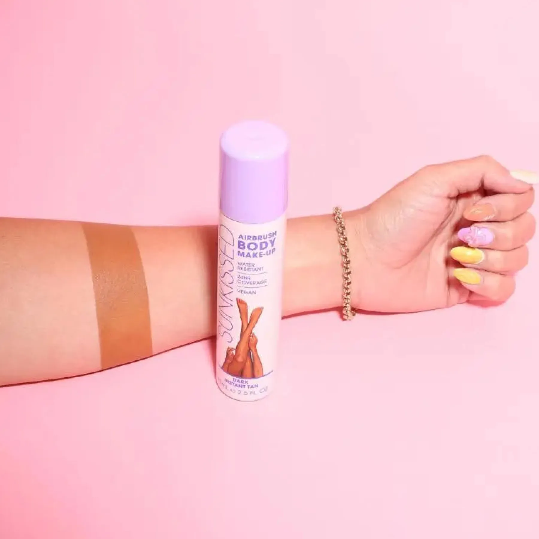 Online Airbrush Body Make Up Dark Tanning Spray|Instant Tan