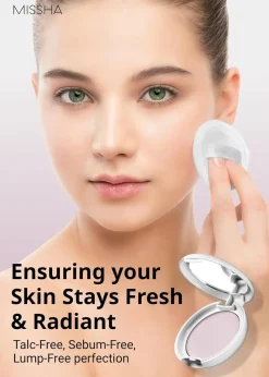 Online Airy Pot Pressed Powder Pink Make-Up Puder|Vegane Makeup Puder