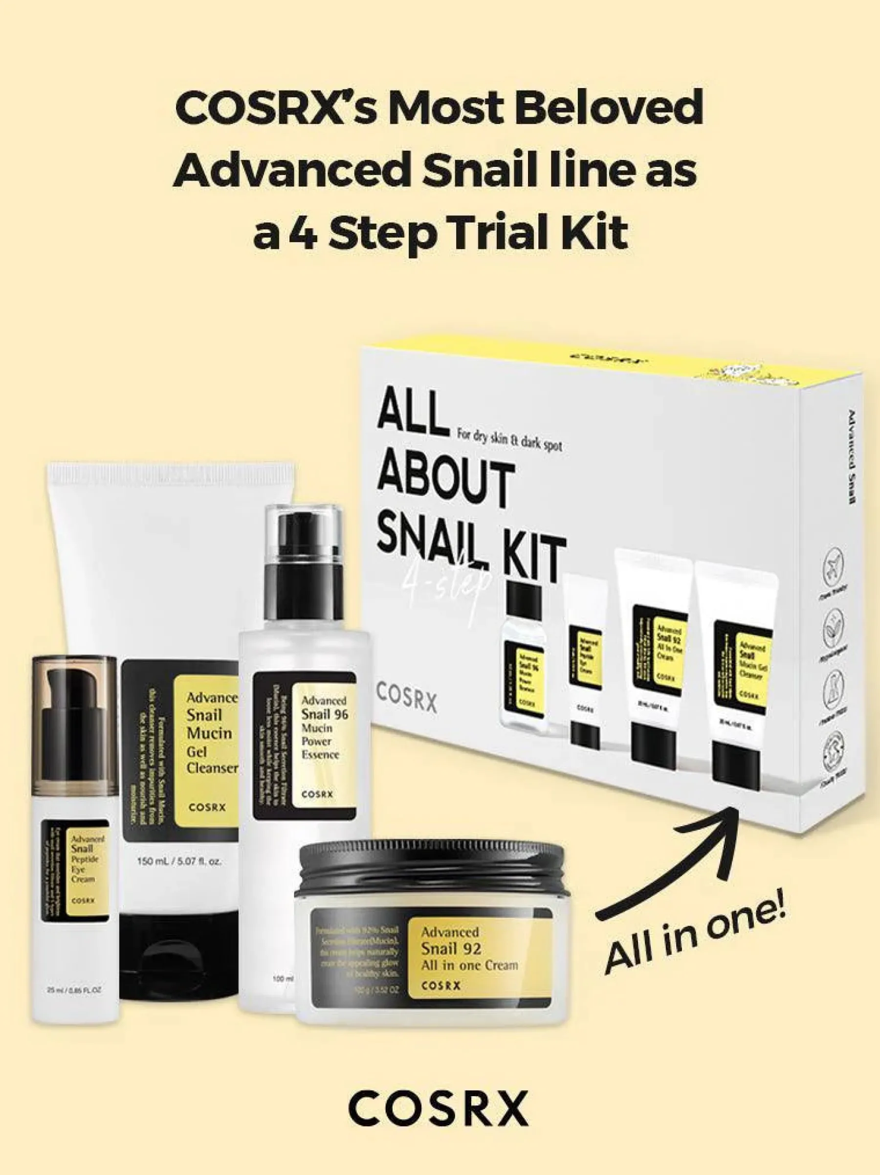 Outlet All About Advanced Snail Kit Hauptzutat|Korean Skincare Routine