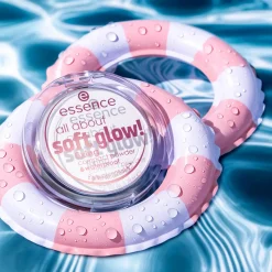 All About Soft Glow! Fixing Compact Powder Waterproof Make-Up Puder|Vegane Makeup Puder