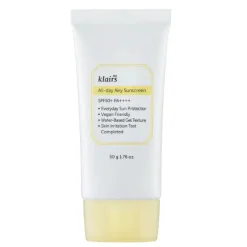 Online All-day Airy Sunscreen SPF50+ Hauptzutat|Vegan Pflege