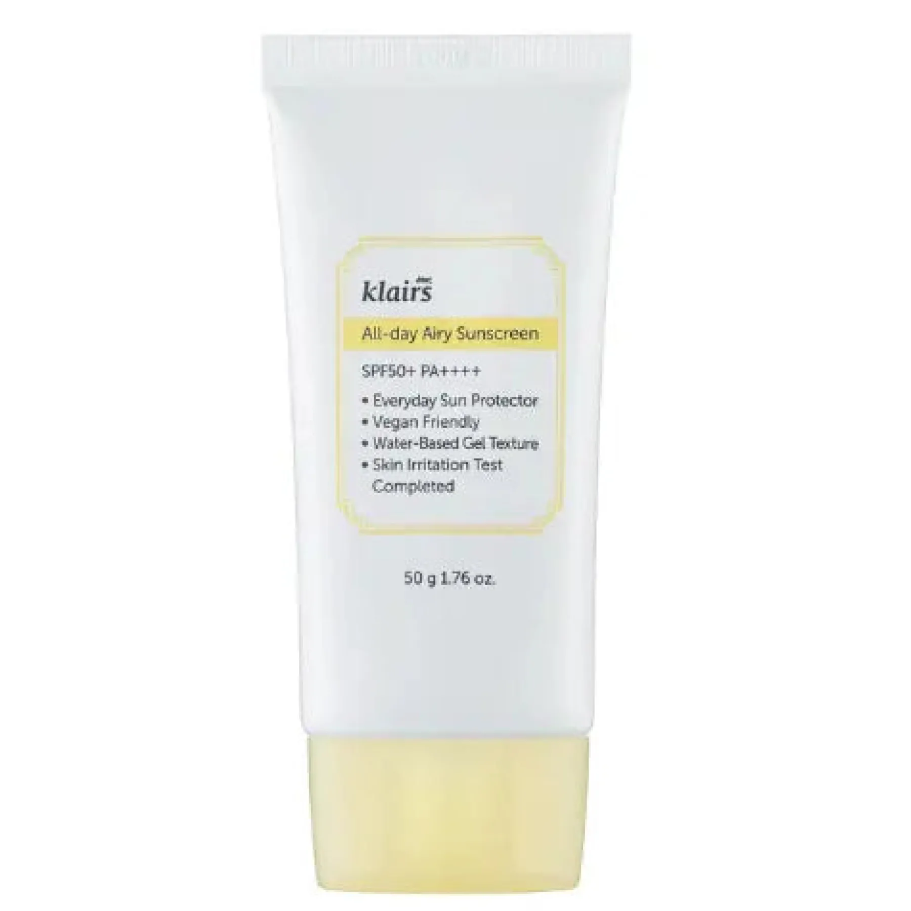 Online All-day Airy Sunscreen SPF50+ Hauptzutat|Vegan Pflege