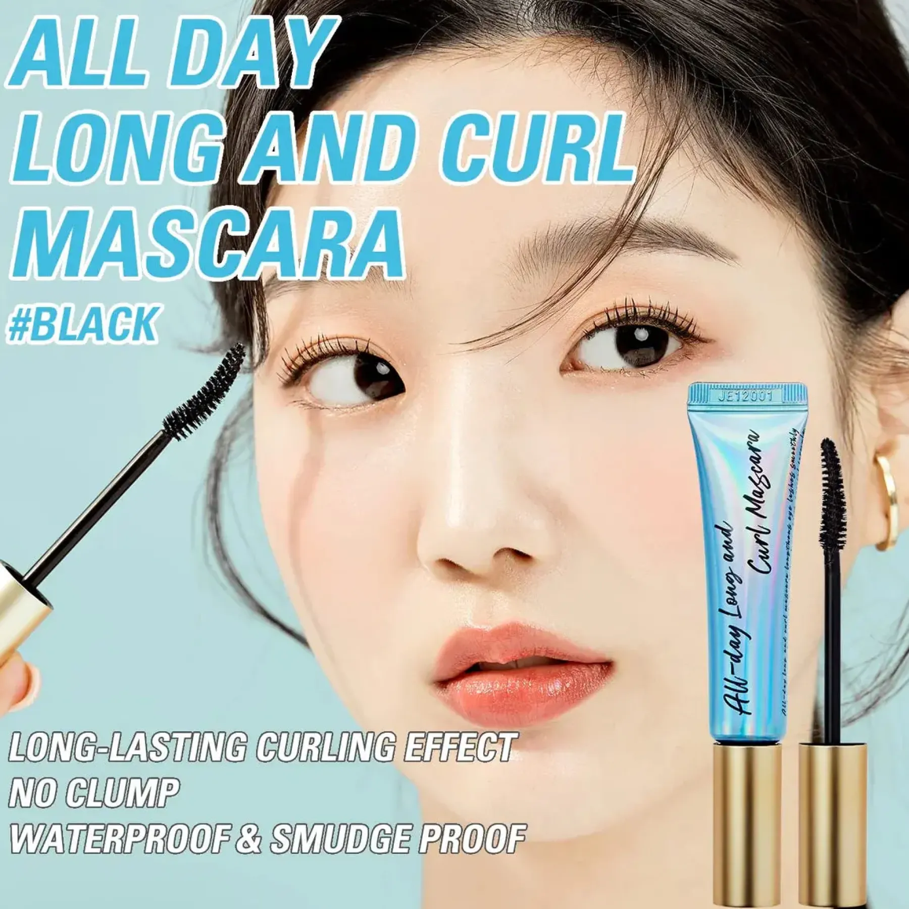 Best All-Day Long And Curl Mascara 01 Black Mascara|Vegan Mascara