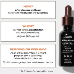 Hot All Day Vitamin Pure C 5.5 Glow Serum Anti-Unreinheiten-Serum|Aufhellendes Serum