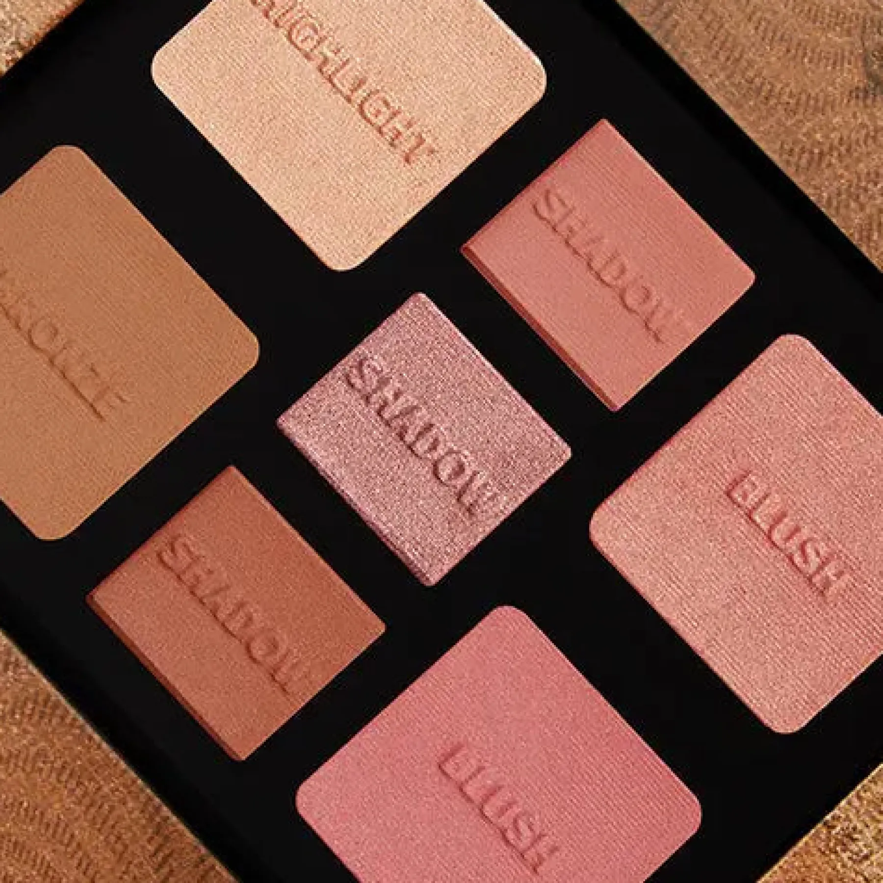 All Inclusive Eye, Cheek & Face Palette Light to Medium Rouge