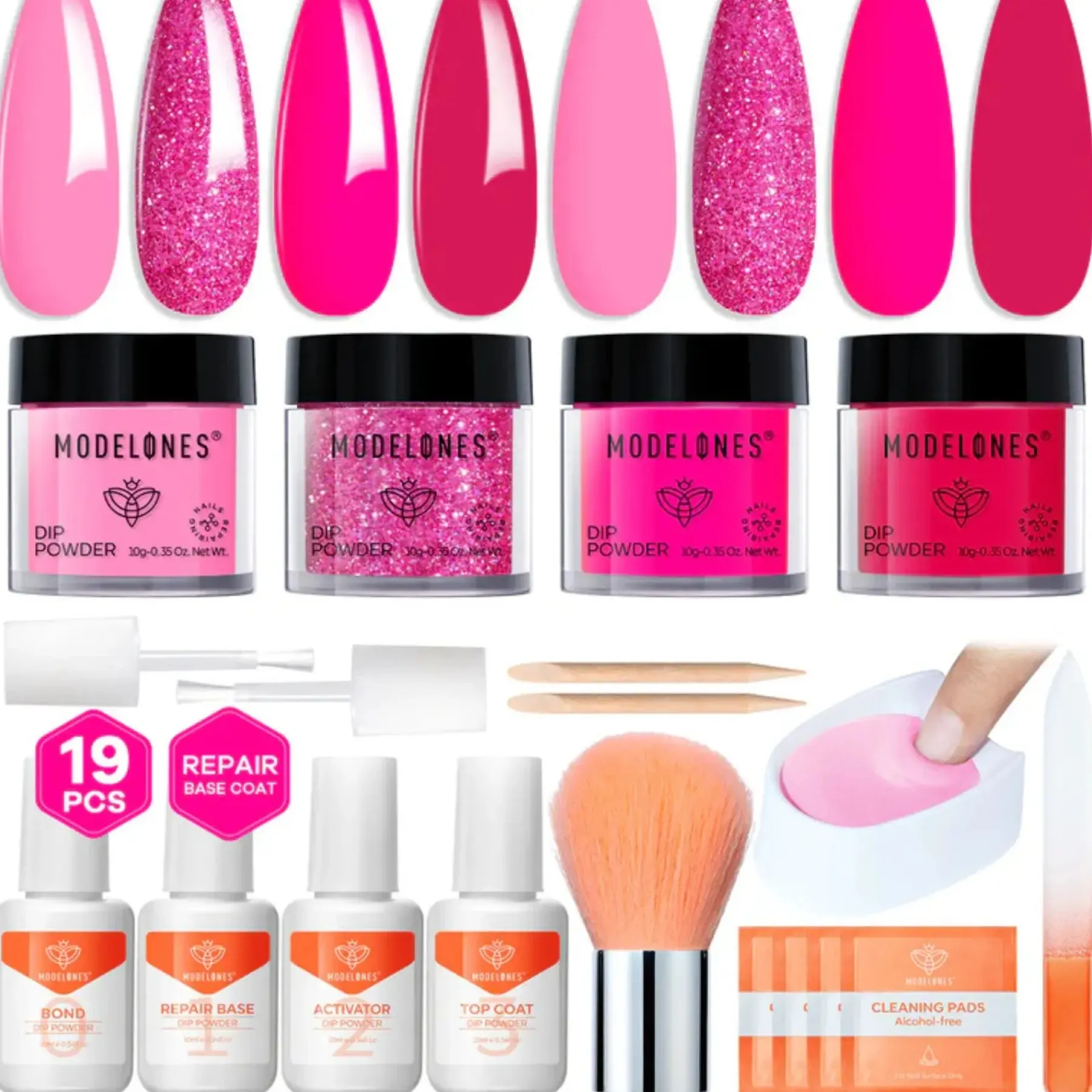 New All-In-One Dip Powder Kit Secret Beauty 4. Dip Powder