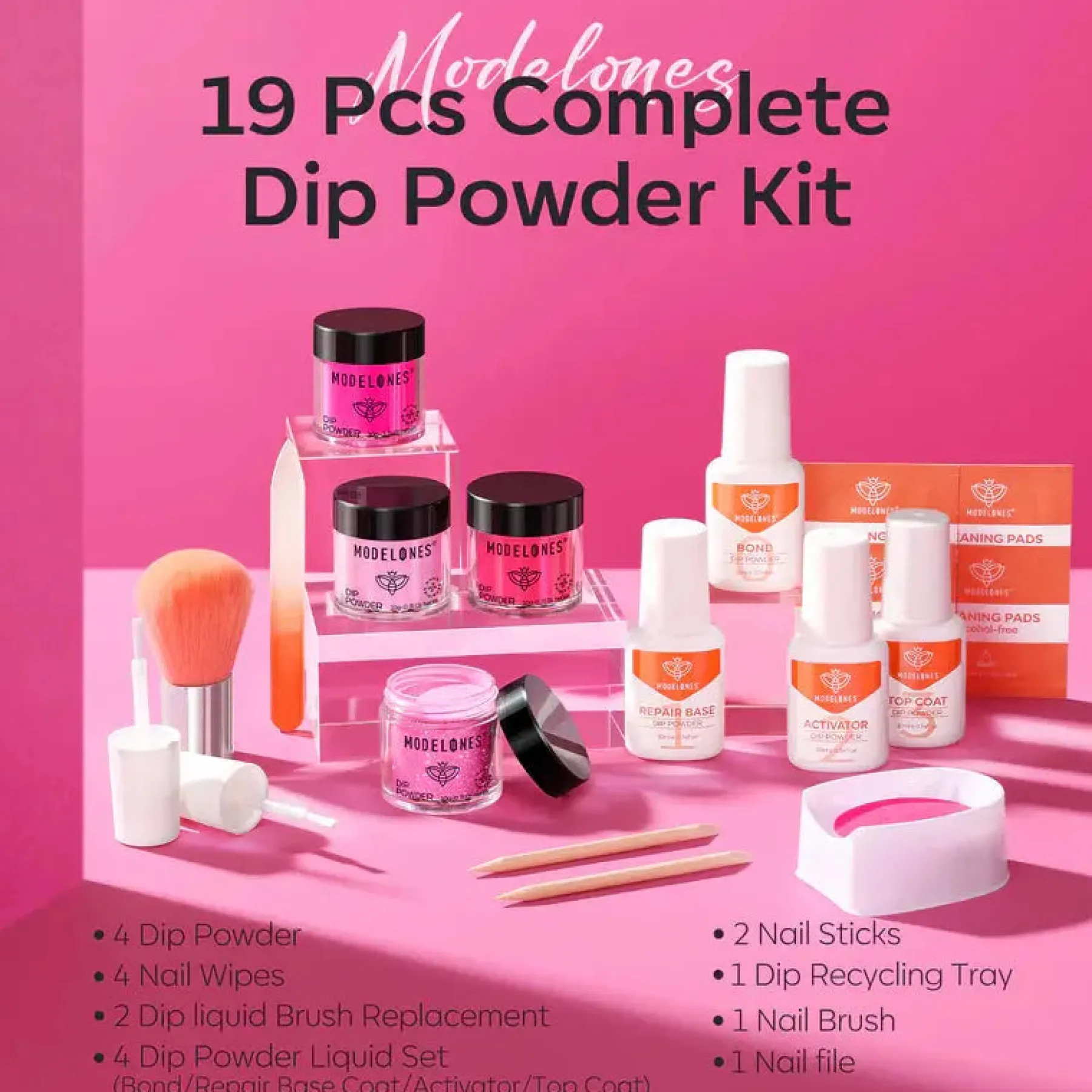 New All-In-One Dip Powder Kit Secret Beauty 4. Dip Powder