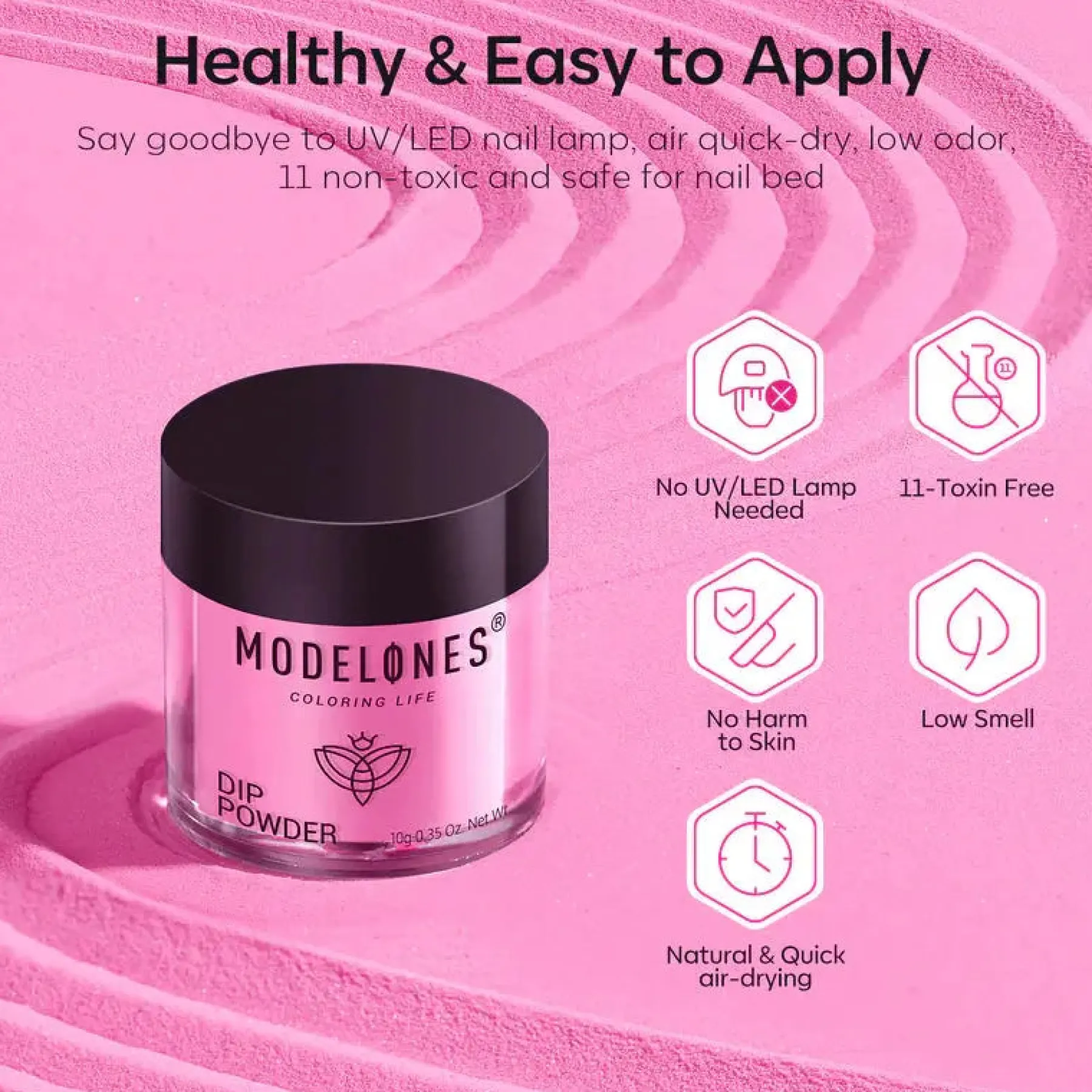 New All-In-One Dip Powder Kit Secret Beauty 4. Dip Powder