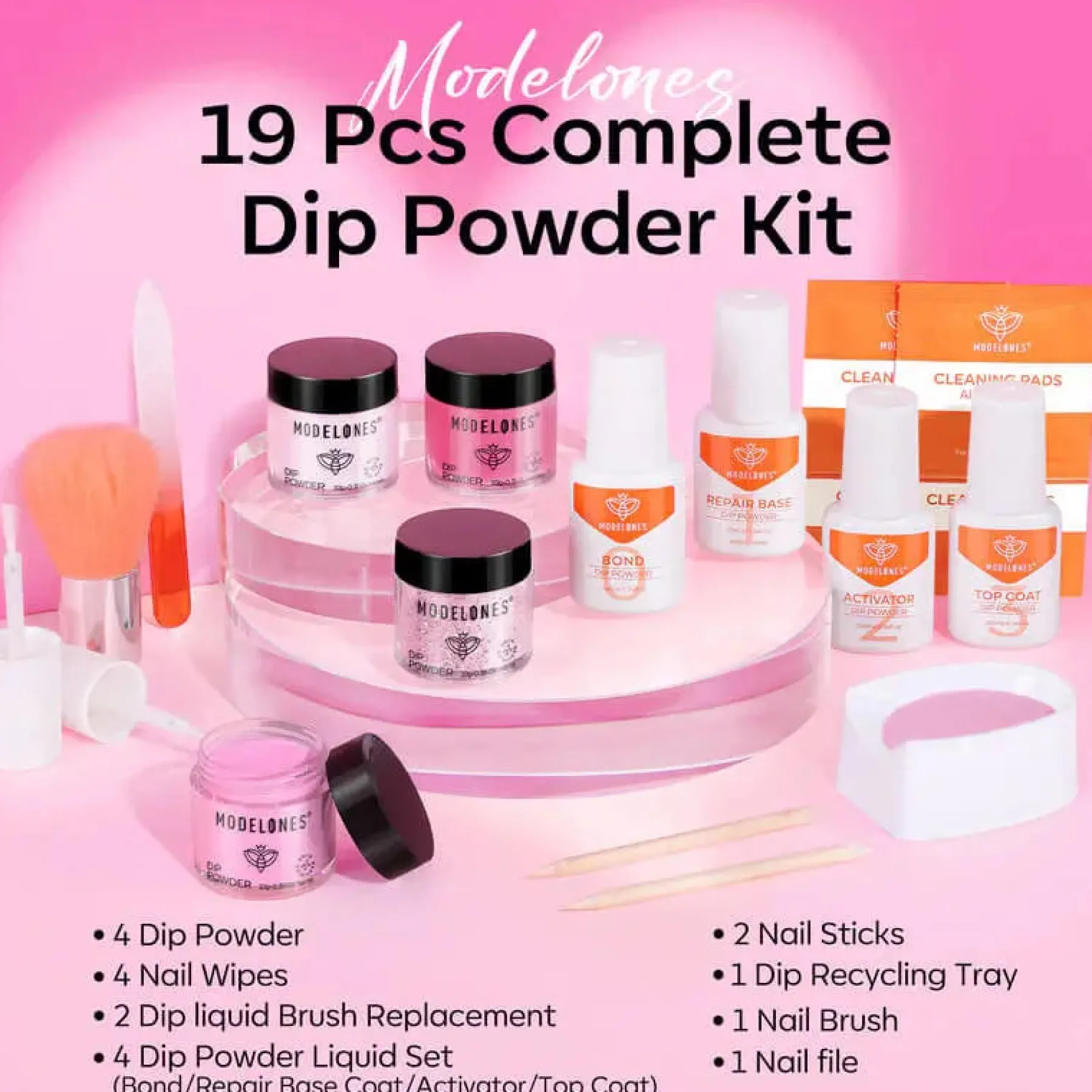 Hot All-In-One Dip Powder Kit Sweet Dream 4. Dip Powder|Veganer Nagellack