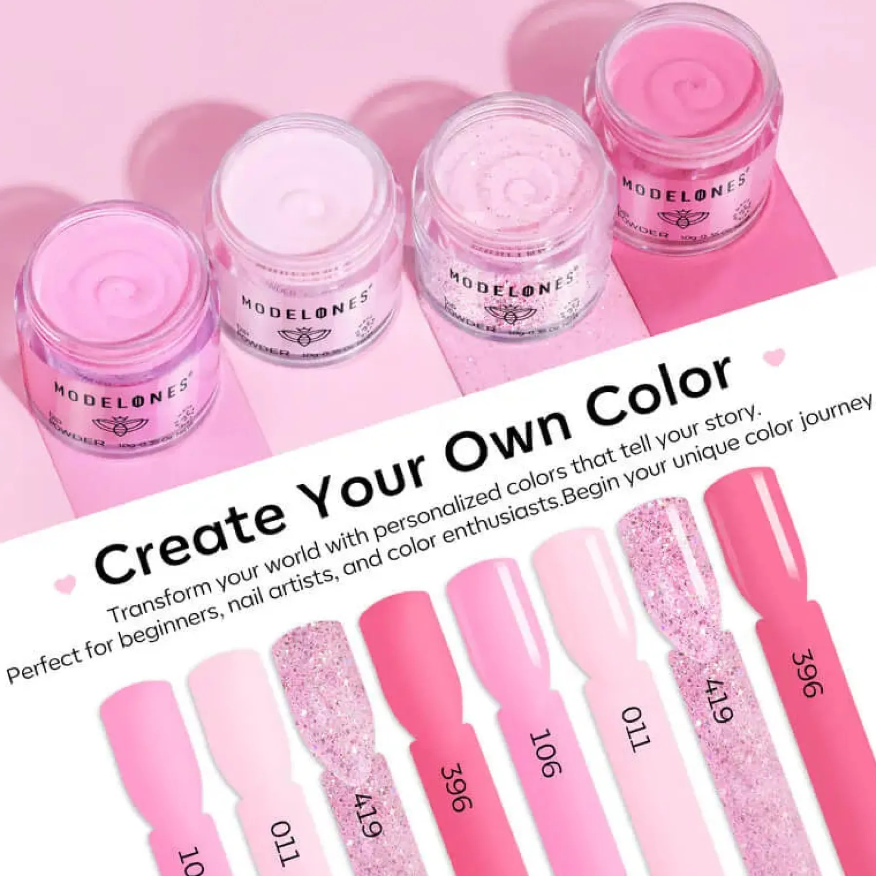Hot All-In-One Dip Powder Kit Sweet Dream 4. Dip Powder|Veganer Nagellack