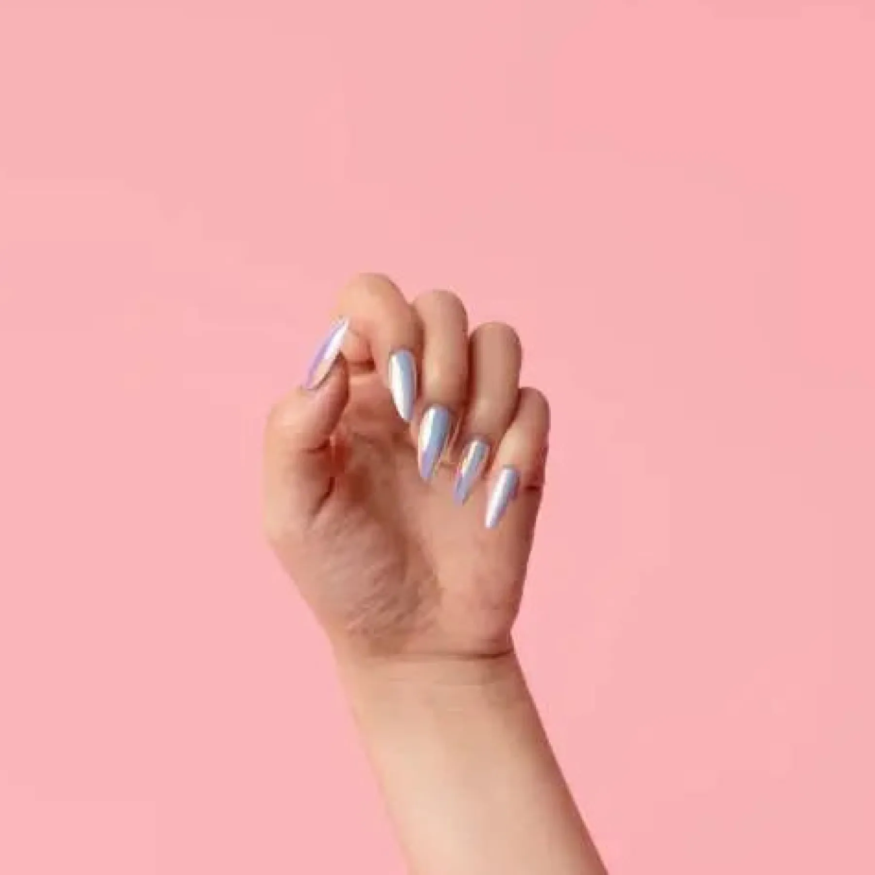 Discount Almond Bish Nail Halo Pink Künstliche Nägel