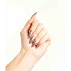 Almond Chocolate Glaze Nails Künstliche Nägel|Veganer Nagellack