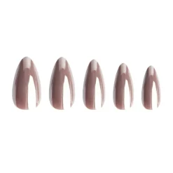 Almond Chocolate Glaze Nails Künstliche Nägel|Veganer Nagellack