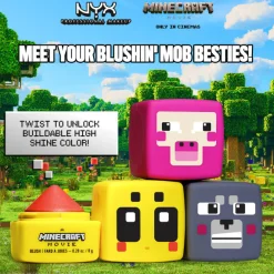 Sale A Minecraft Movie Cheeky Mob Balms Blush Wolfin' Around Rouge