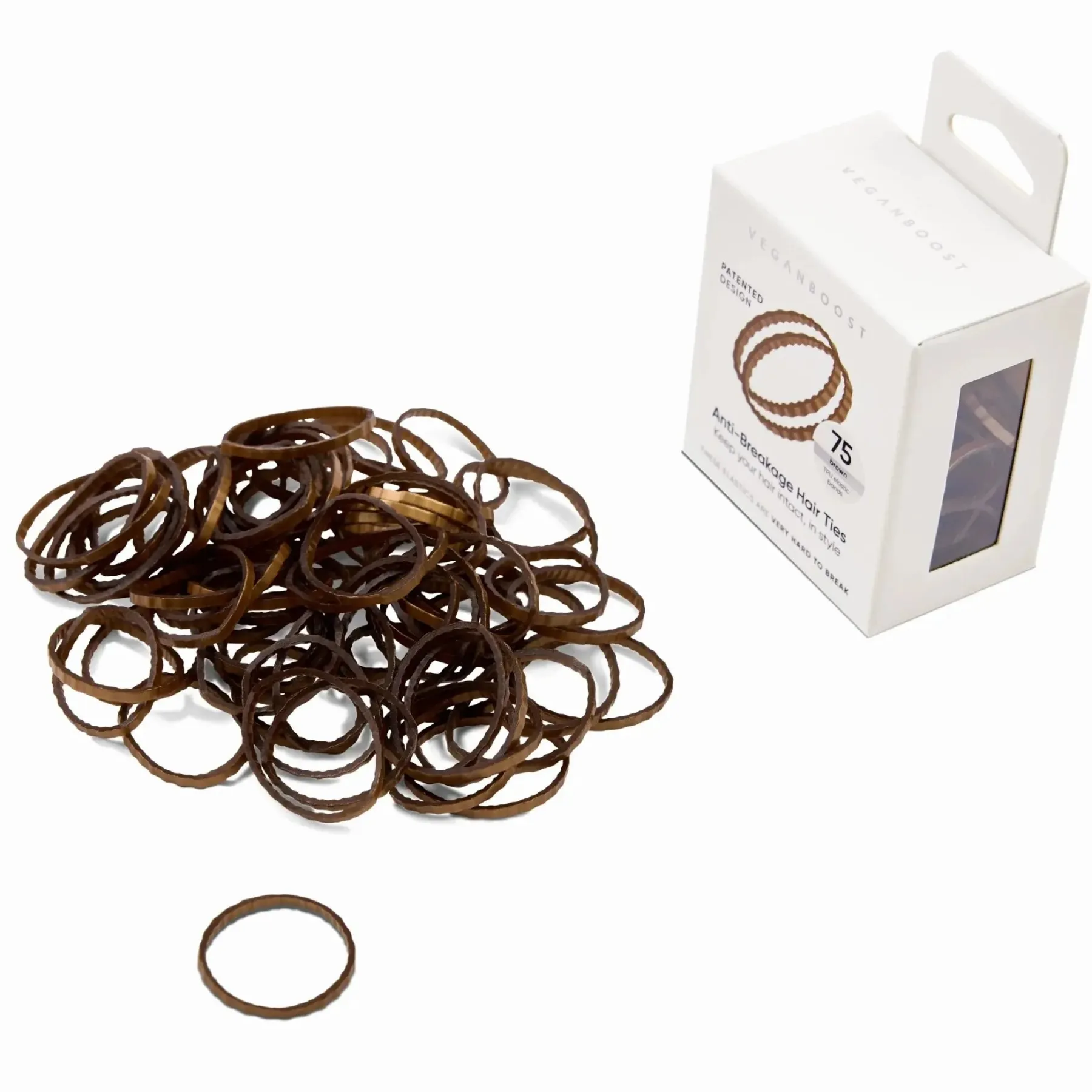 Sale Anti Breakage Hair Ties Brown Curly & Coily Accessories|Vegane Haarpflege