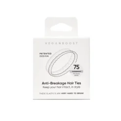 Online Anti Breakage Hair Ties White Curly & Coily Accessories|Vegane Haarpflege