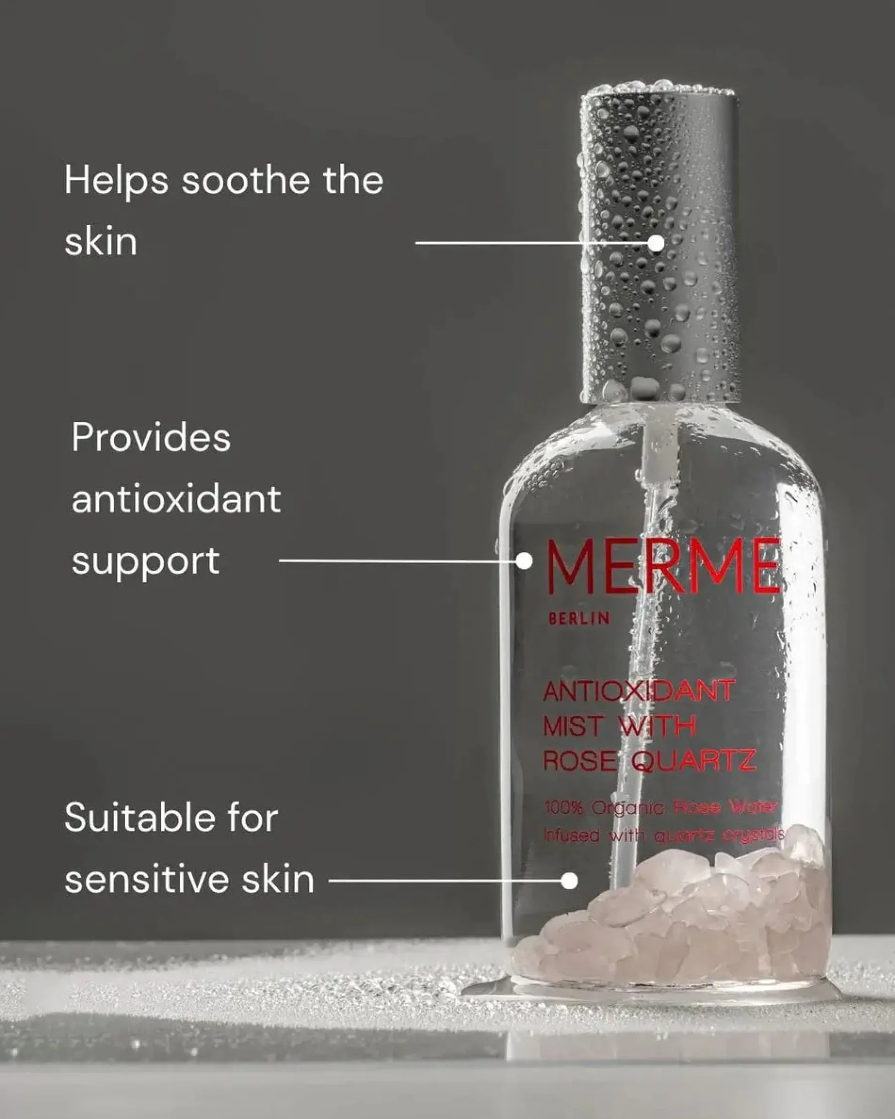 Online Antioxidant Mist with Rose Quartz Toners|Hautprobleme