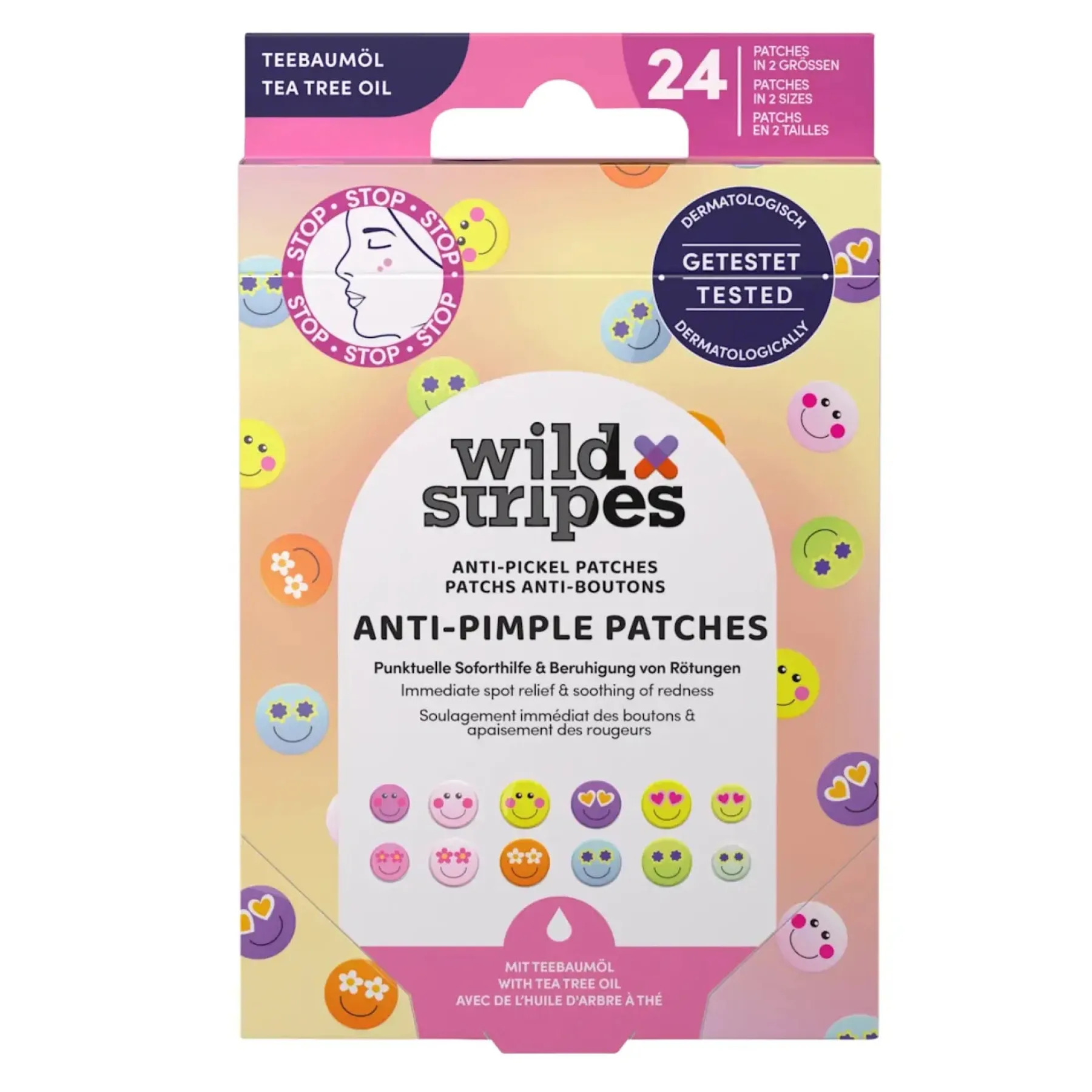 Outlet Ant-Pimple Patches Smile Prevent Vegan Pflege|Pickelpflaster