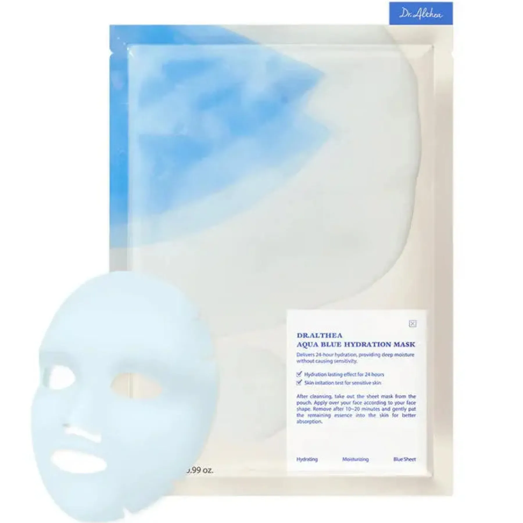 Hot Aqua Blue Hydration Mask Hauptzutat|Vegan Pflege