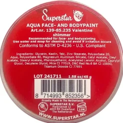 Outlet Aqua Face & Bodypaint Shimmer Valentine Schminke|Schminke