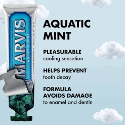 Outlet Aquatic Mint Toothpaste 85 ml Zahnaufhellung|Zahnpasta