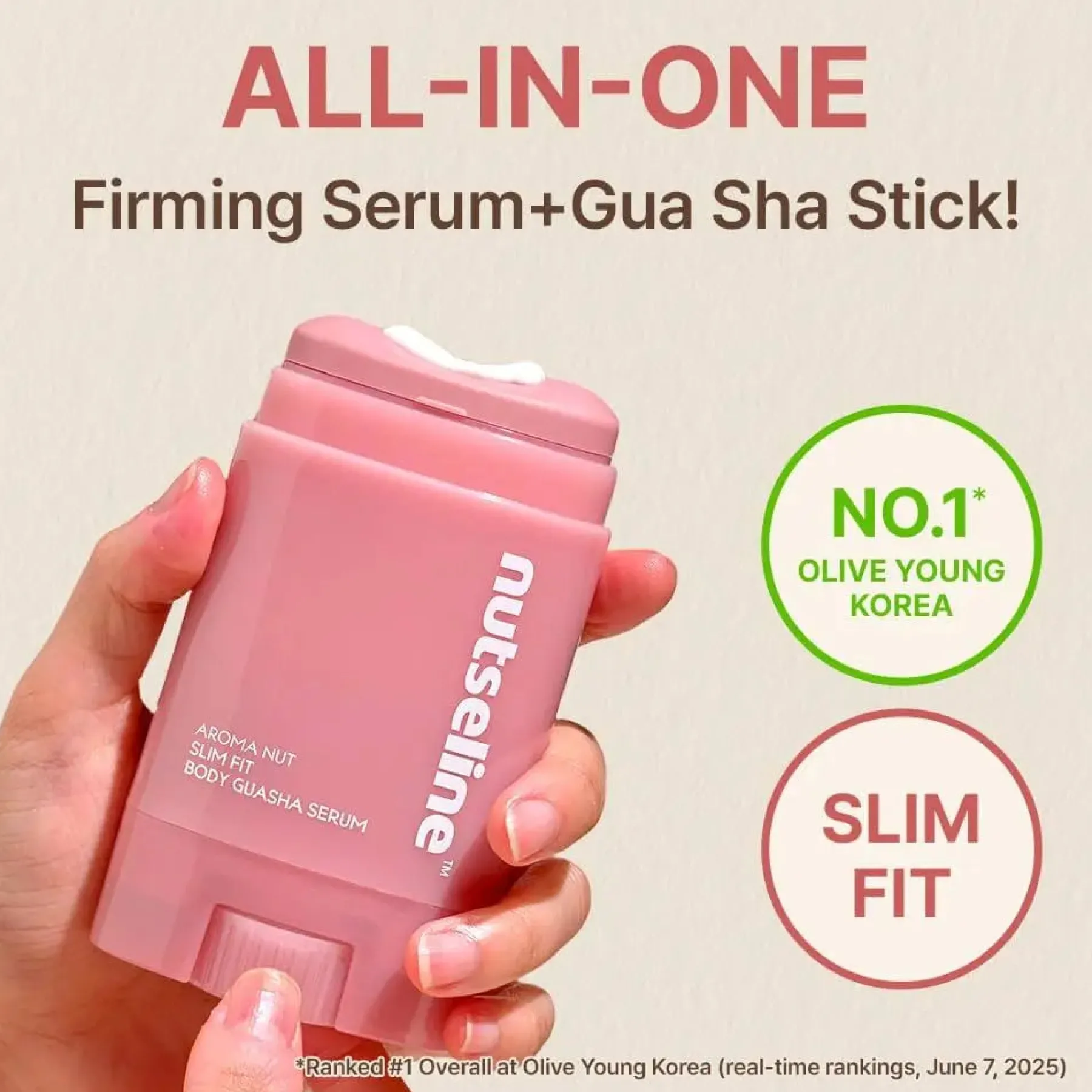 Hot Aromanut Slimfit Guasha Serum Everything Shower|Hauptzutat