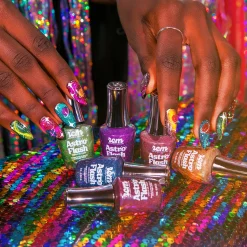 Astro Flash Cat-Eye Gel Polish Galactic Cowgirl Cat Eye Gellack|Hema-Frei