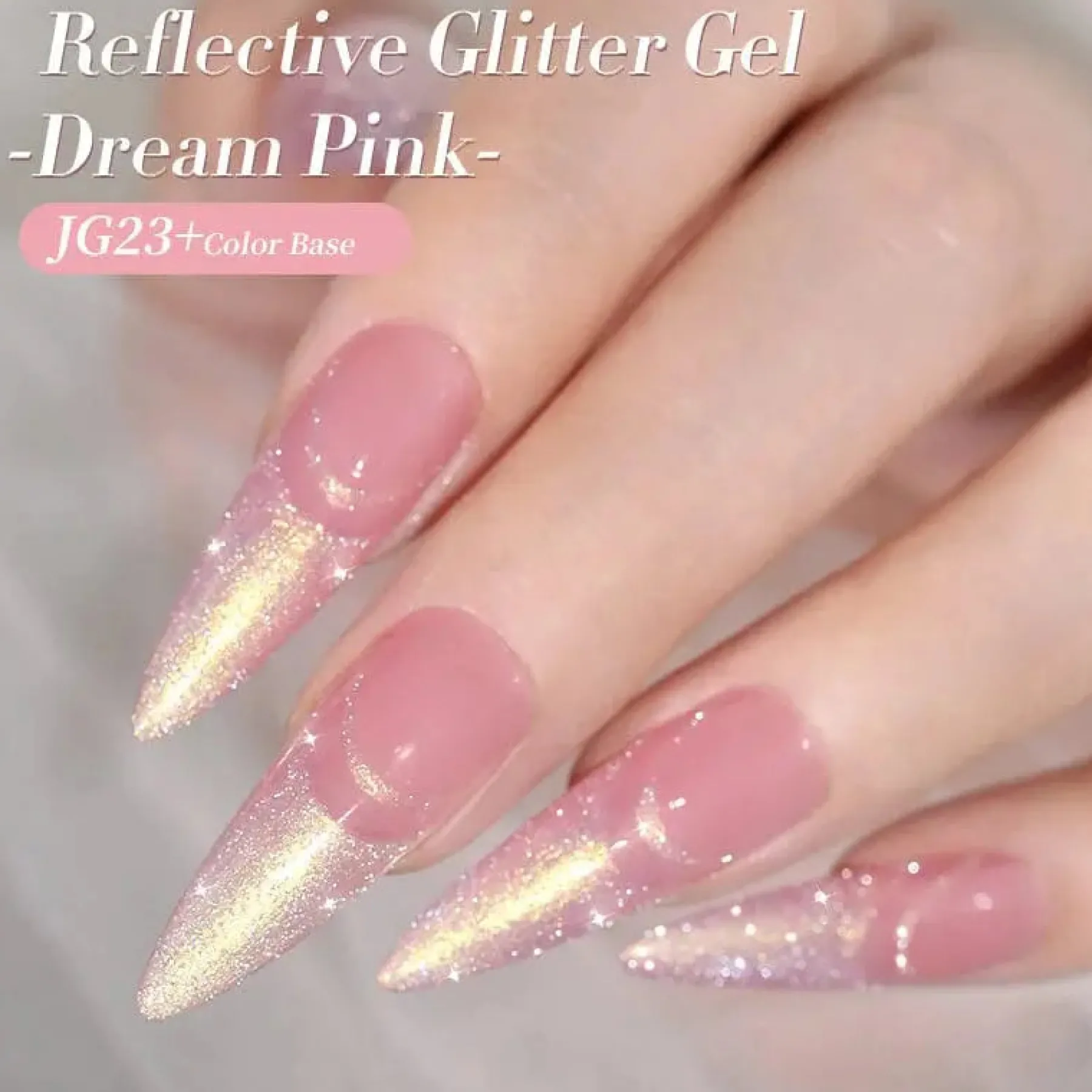 Outlet Aurora Gel Polish JG23 Dream Pink Veganer Nagellack