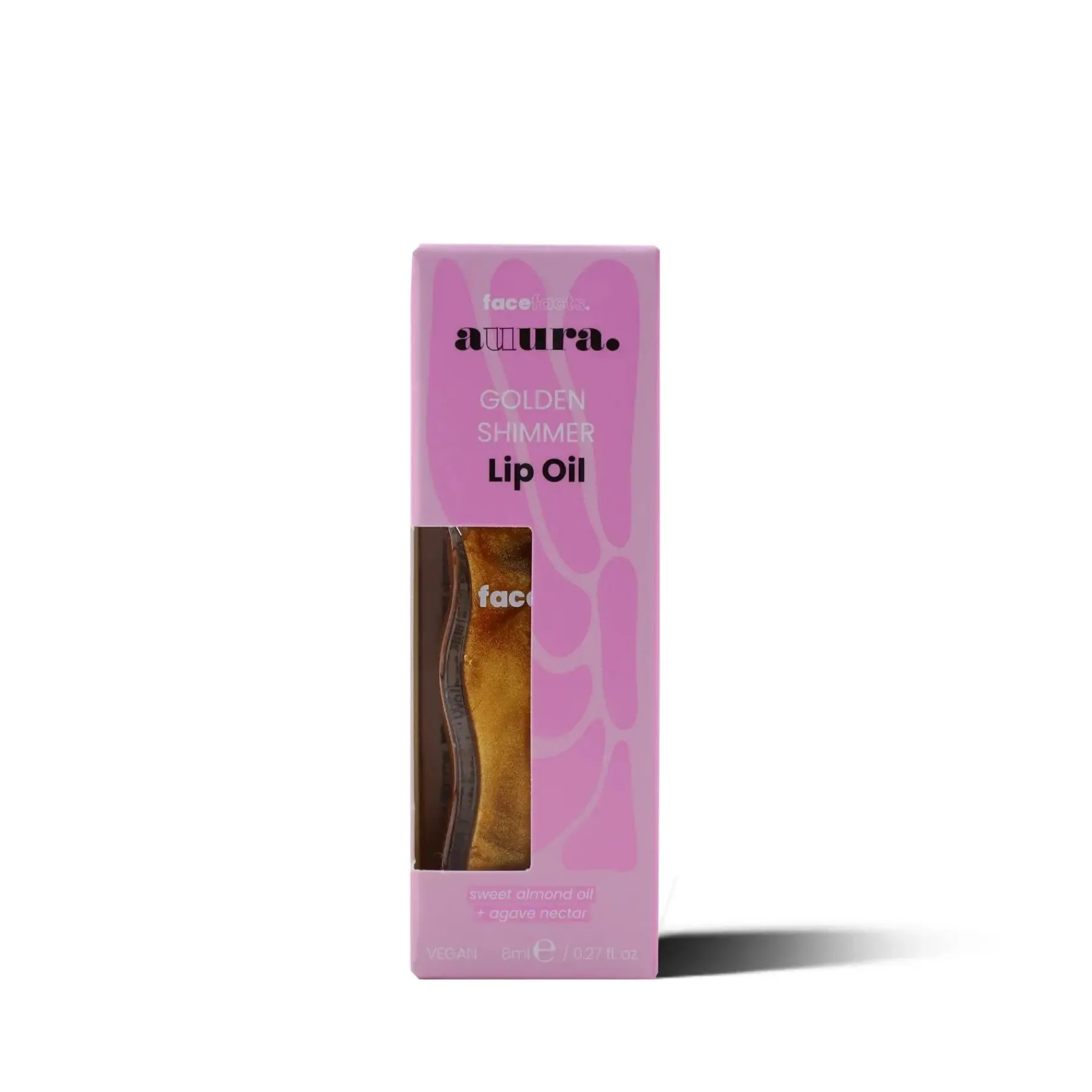 Auura Lip Oil Golden Shimmer Lipgloss|Vegan Pflege