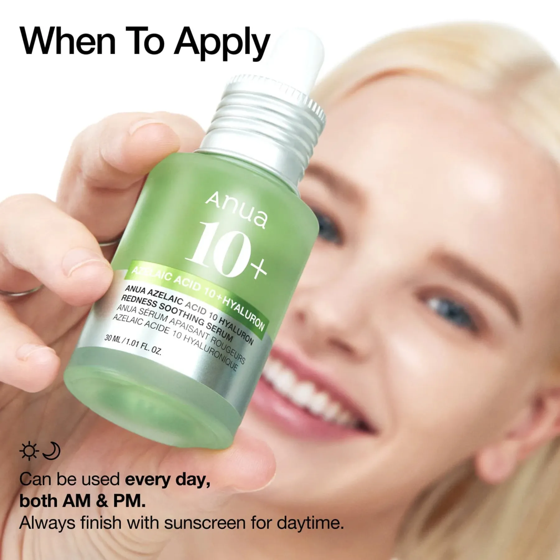 New Azelaic Acid 10 Hyaluron Redness Soothing Serum Hauptzutat|Anti-Unreinheiten-Serum