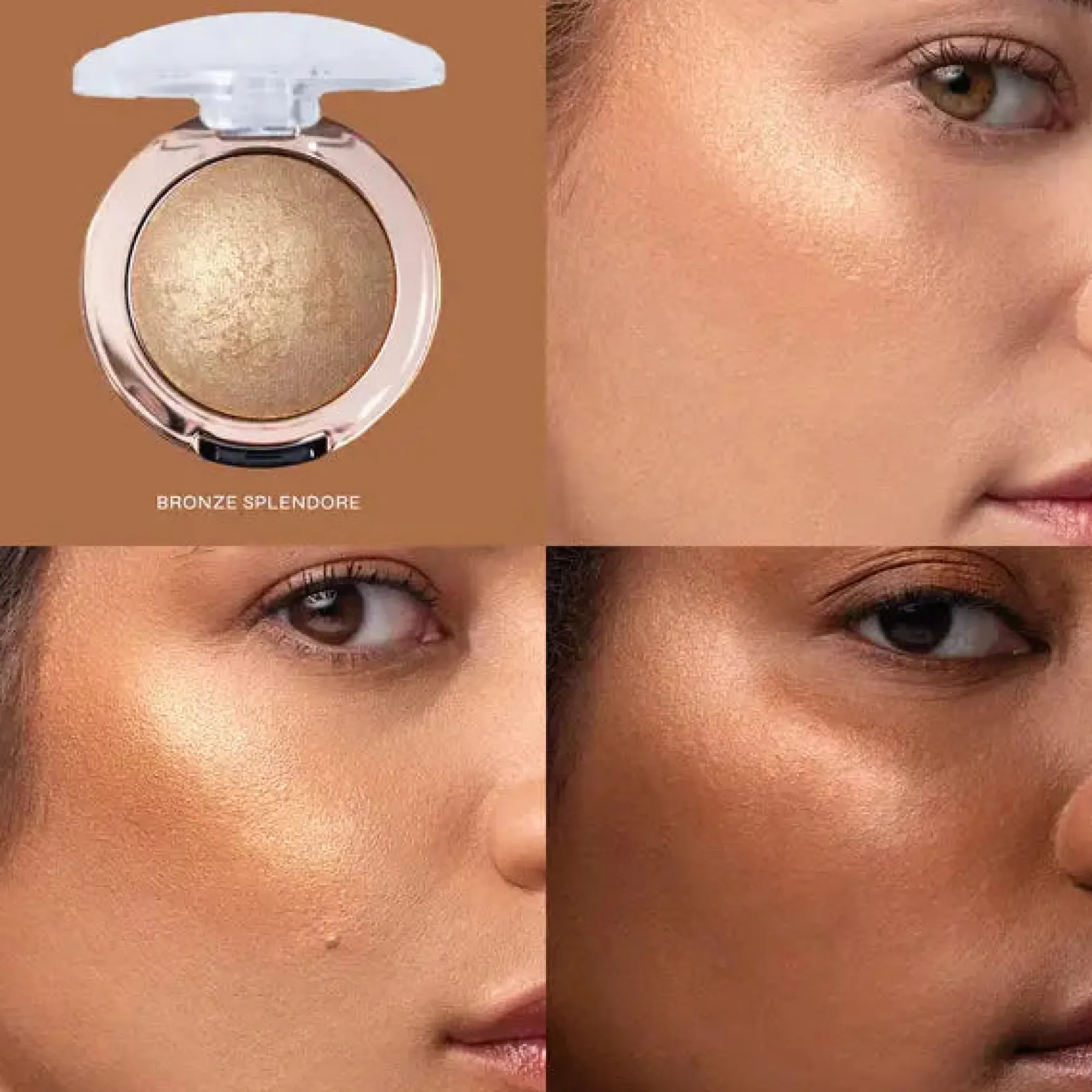 Outlet Baked Highlighter 04 Bronze Splendore Highlighter|Vegan Highlighter