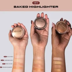 Clearance Baked Highlighter 02 Champagne D'Oro Highlighter|Vegan Highlighter