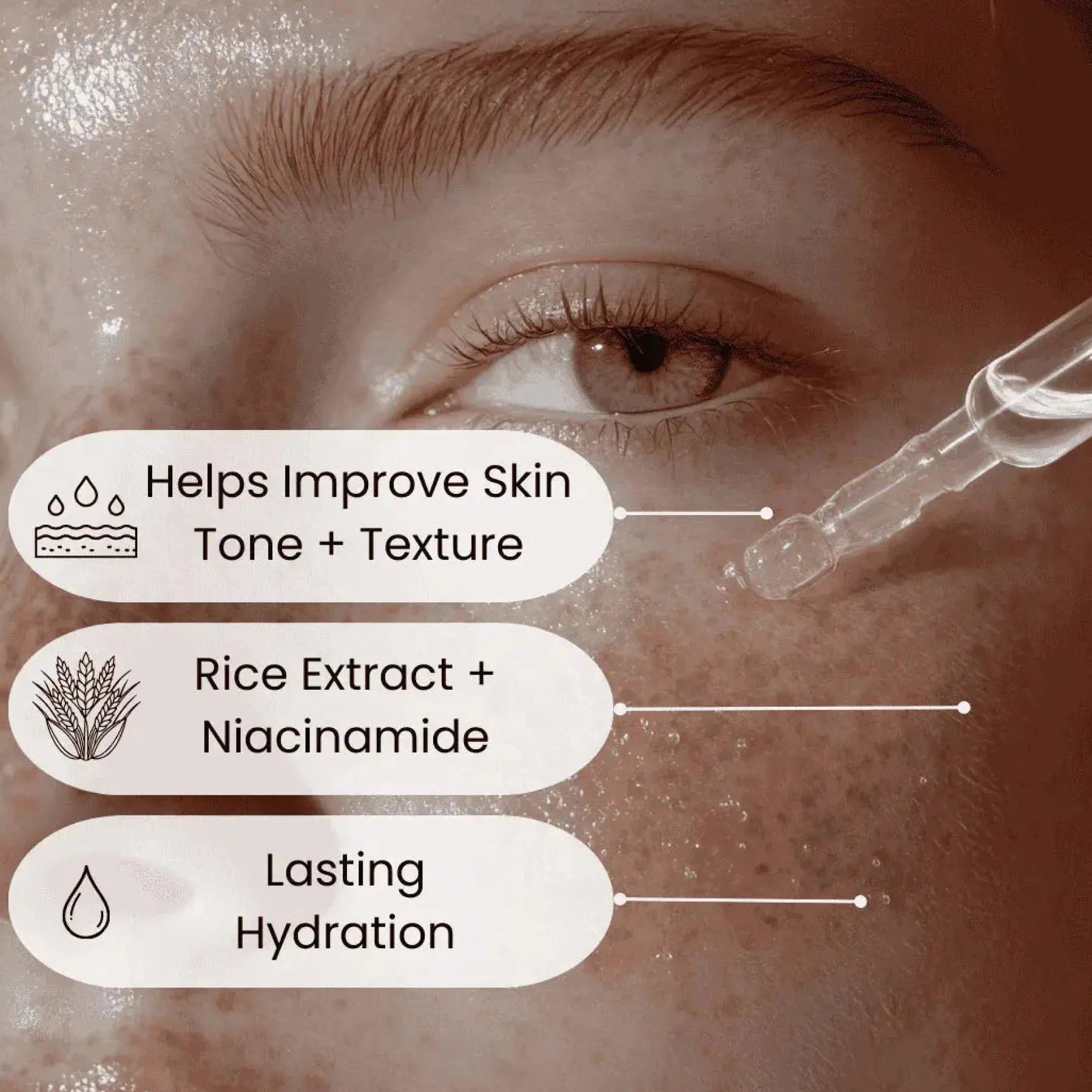 Clearance Balancing Rice Serum Vegan Pflege|Problemlösende Seren