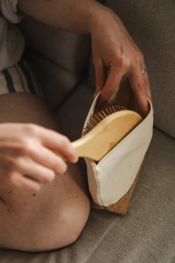 Hot Bamboo Oval Hairbrush Haarprobleem|Vegane Haarpflege