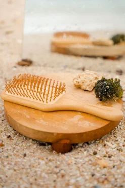 Bamboo Paddle Brush Haarprobleem|Vegane Haarpflege