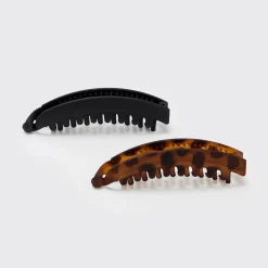 Banana Clips Black & Tort Haarspangen & -Clips