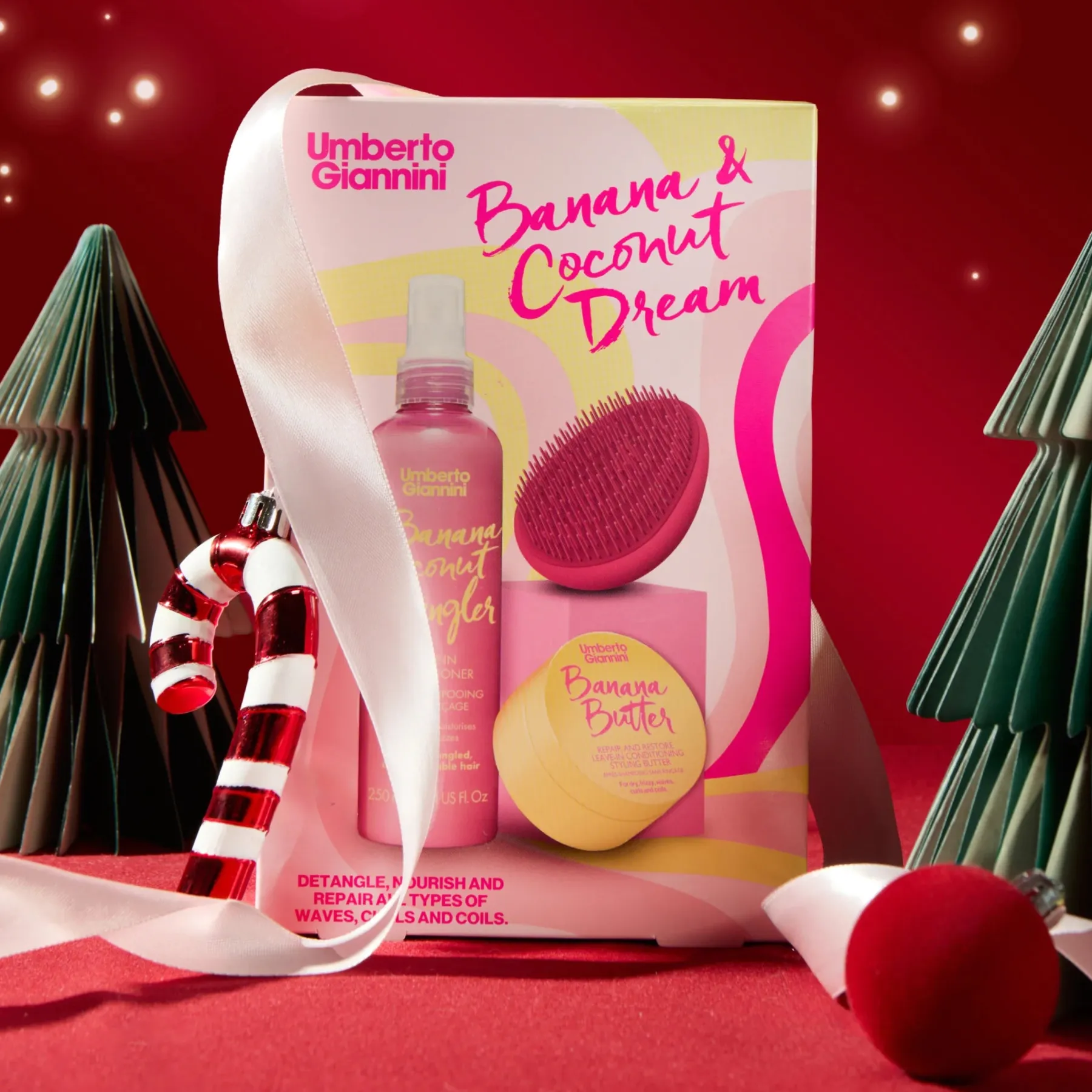 Banana Coconut Giftset Hoofdingrediënt Haircare|Haarprobleem