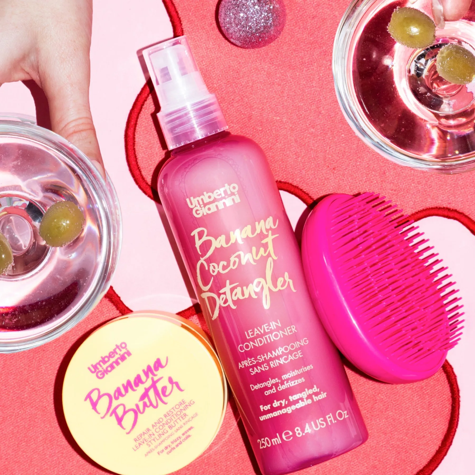 Banana Coconut Giftset Hoofdingrediënt Haircare|Haarprobleem