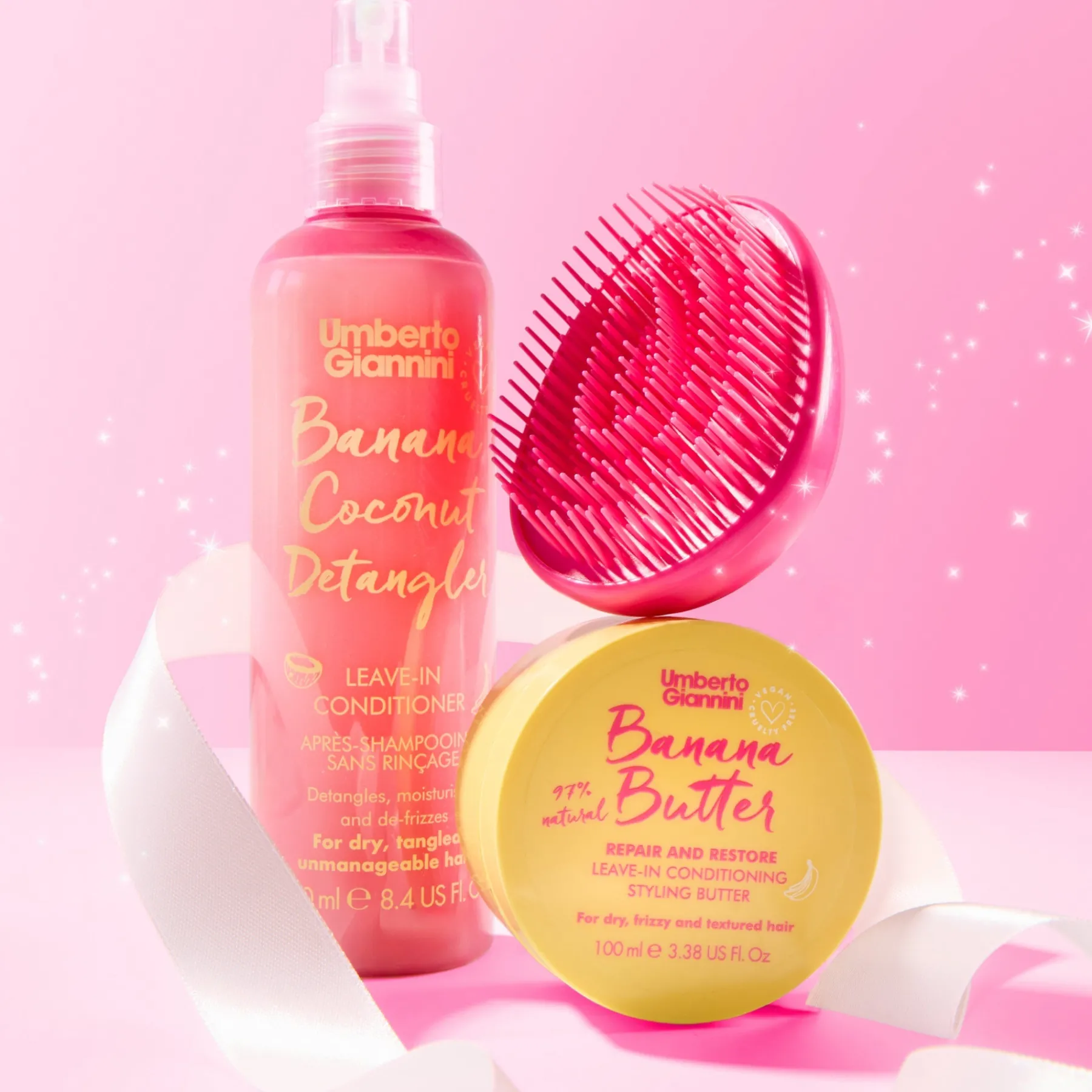 Banana Coconut Giftset Hoofdingrediënt Haircare|Haarprobleem