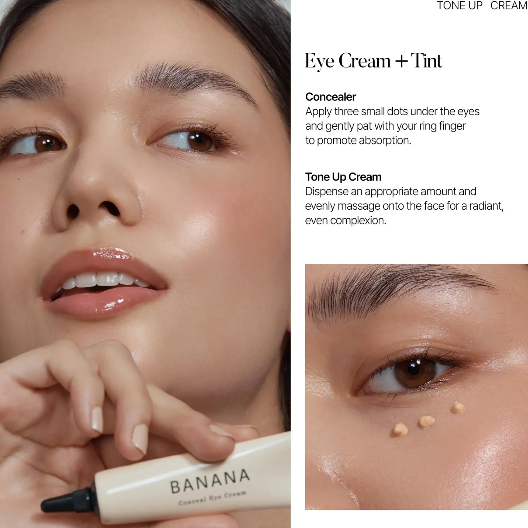 Clearance Banana Conceal Eye Cream Augencreme|Hauptzutat