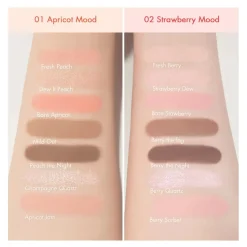 Hot Bare Layer Palette 02 Strawberry Mood Lidschatten|Korean Makeup