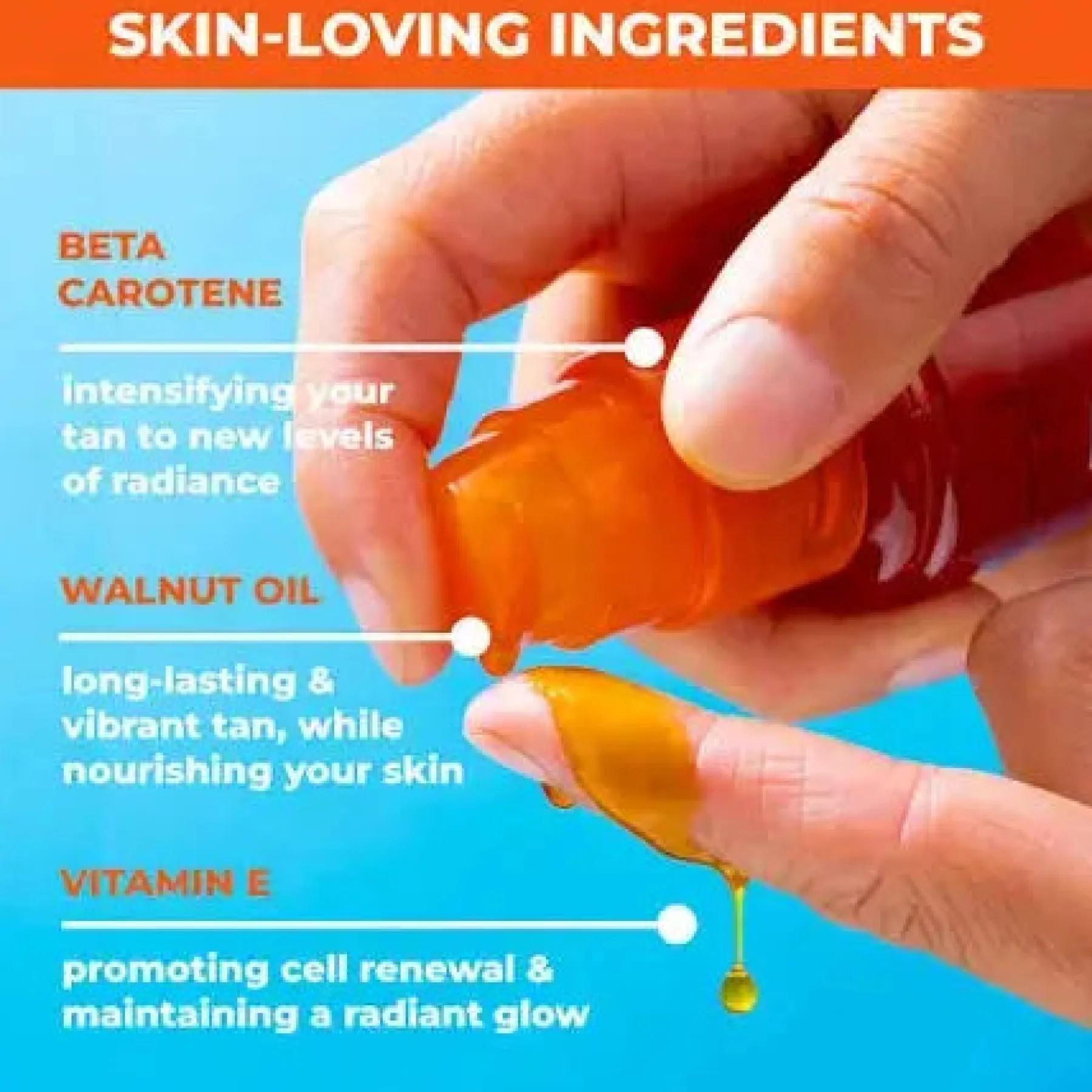 Online Beta Carotene Tanning Maximiser Oil Vegan Pflege|Vegan Tanning