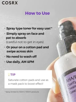 Sale Bha/Aha Clarifying Treatment Toner Hauptzutat|Calming Toners