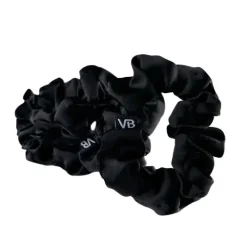 Online Big Satin Scrunchies Black 6 Pieces Haarpflege-Routinen & Sets|Haarprobleem